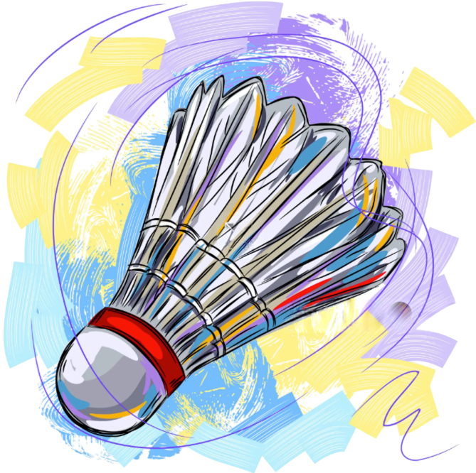 BADMINTON UNISEX T-SHIRTS